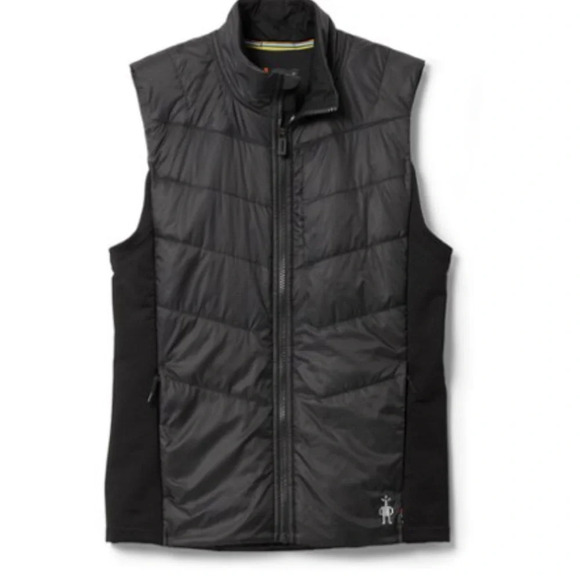 Smartwool Men’s Size S Small Smartloft Vest Black Merino Wool Running NWT - Picture 8 of 15